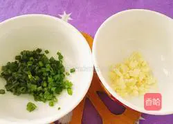 蒜香莲藕虾的做法图解4